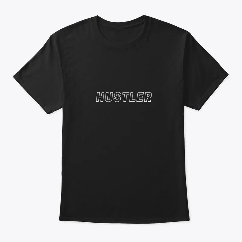 "HUSTLER" Black