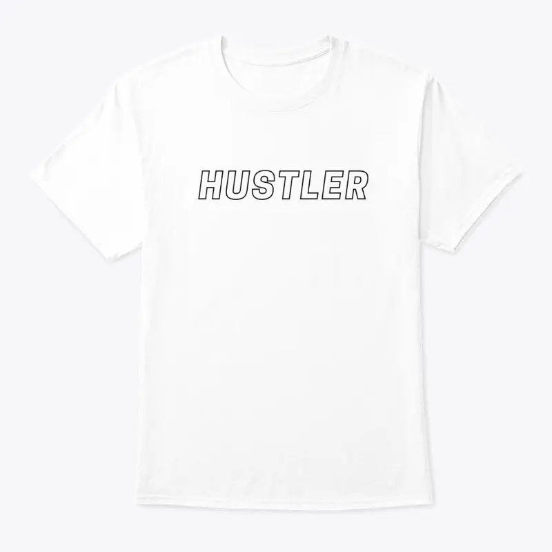 "HUSTLER" White